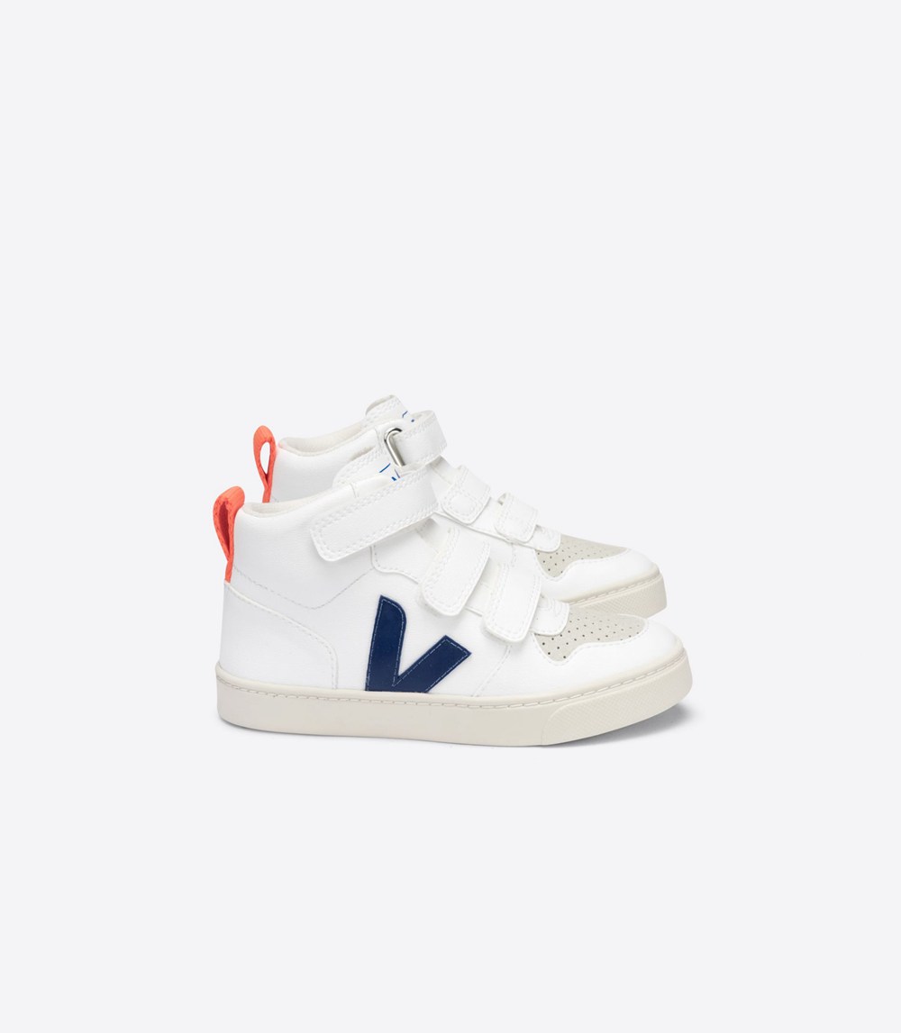 Veja Sneakers Barn - V-10 Mid Cwl - Vita - 298701-KYE